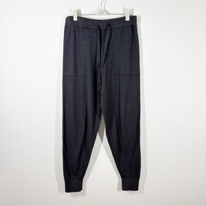 Zyia‎ Knit Jogger Sweatpants Womens XL Gray Casual Elastic Waist Drawstring